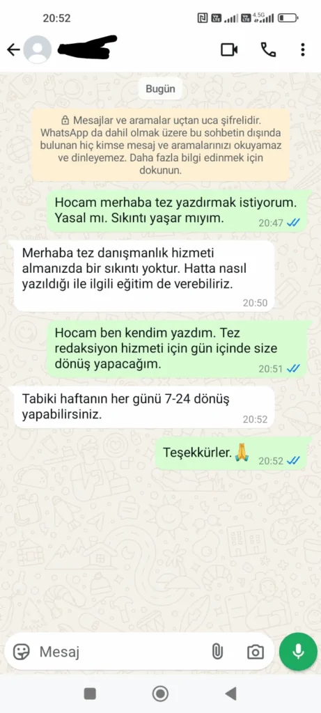 Tez Yazmak Yasal Mı? 1 Referans-1