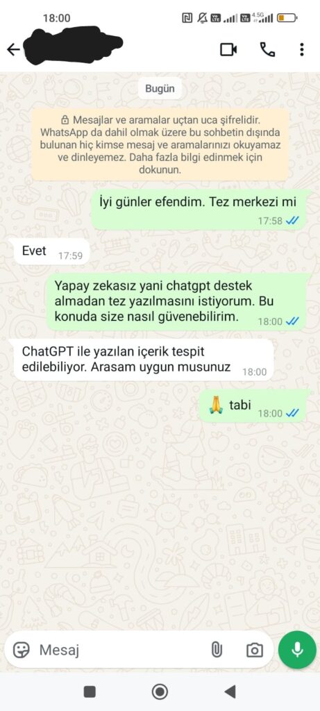 ChatGPT Tez ve Makale Yazar Mı 1