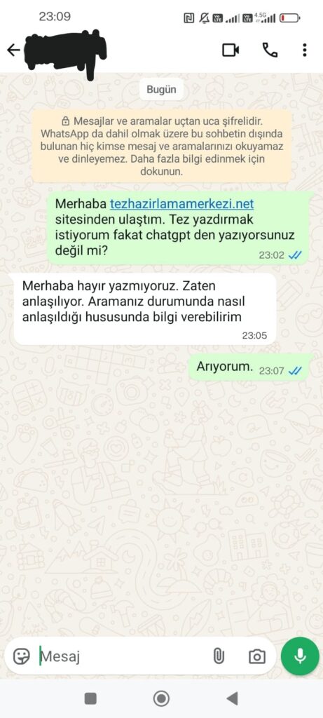 ChatGPT Tez ve Makale Yazar Mı 3