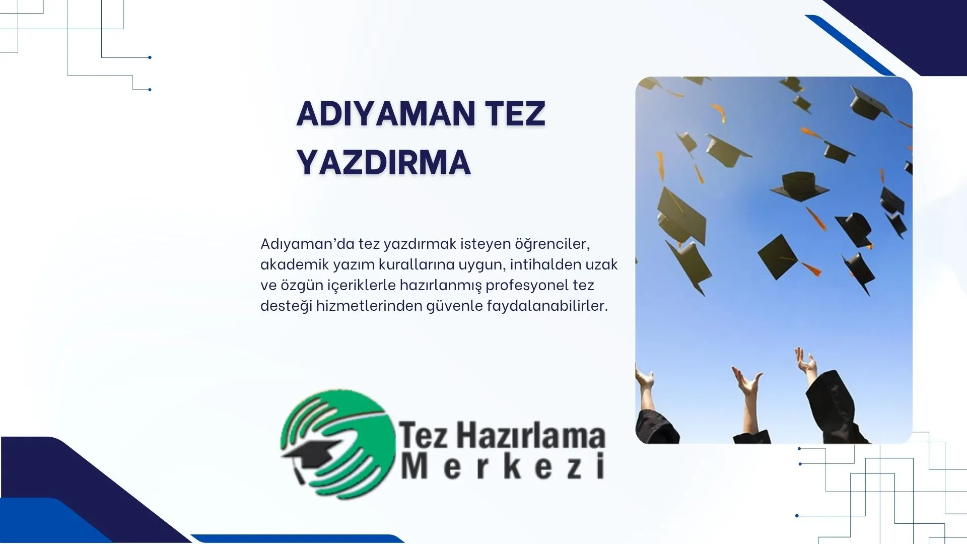 Adıyaman Tez Yazdırma