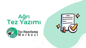 Ağrı tez yazımı