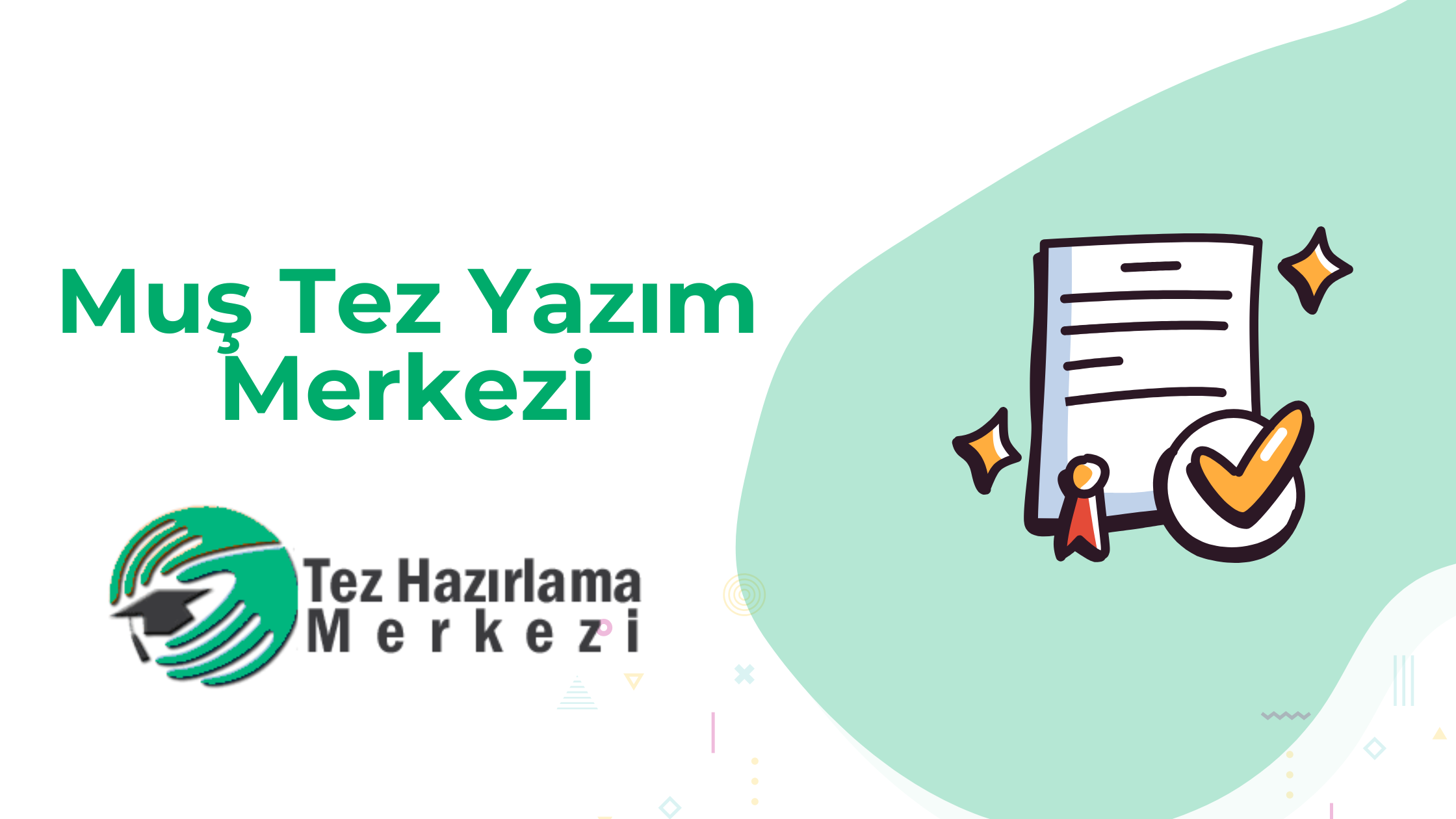 Muş Tez Yazım Merkezi | Muş Alparslan Üniversitesi Tez Yazdırma