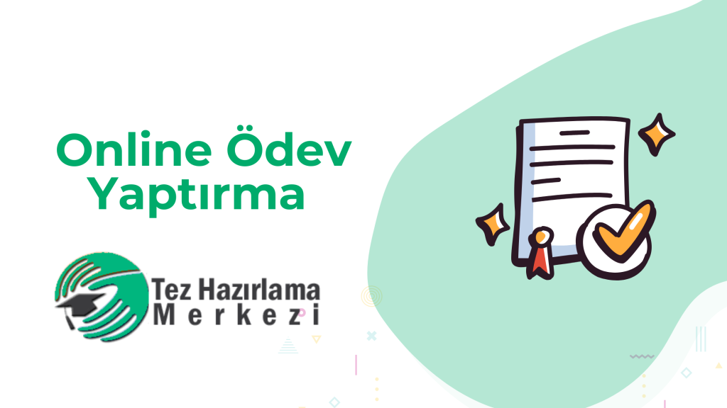 Online Ödev Yaptırma