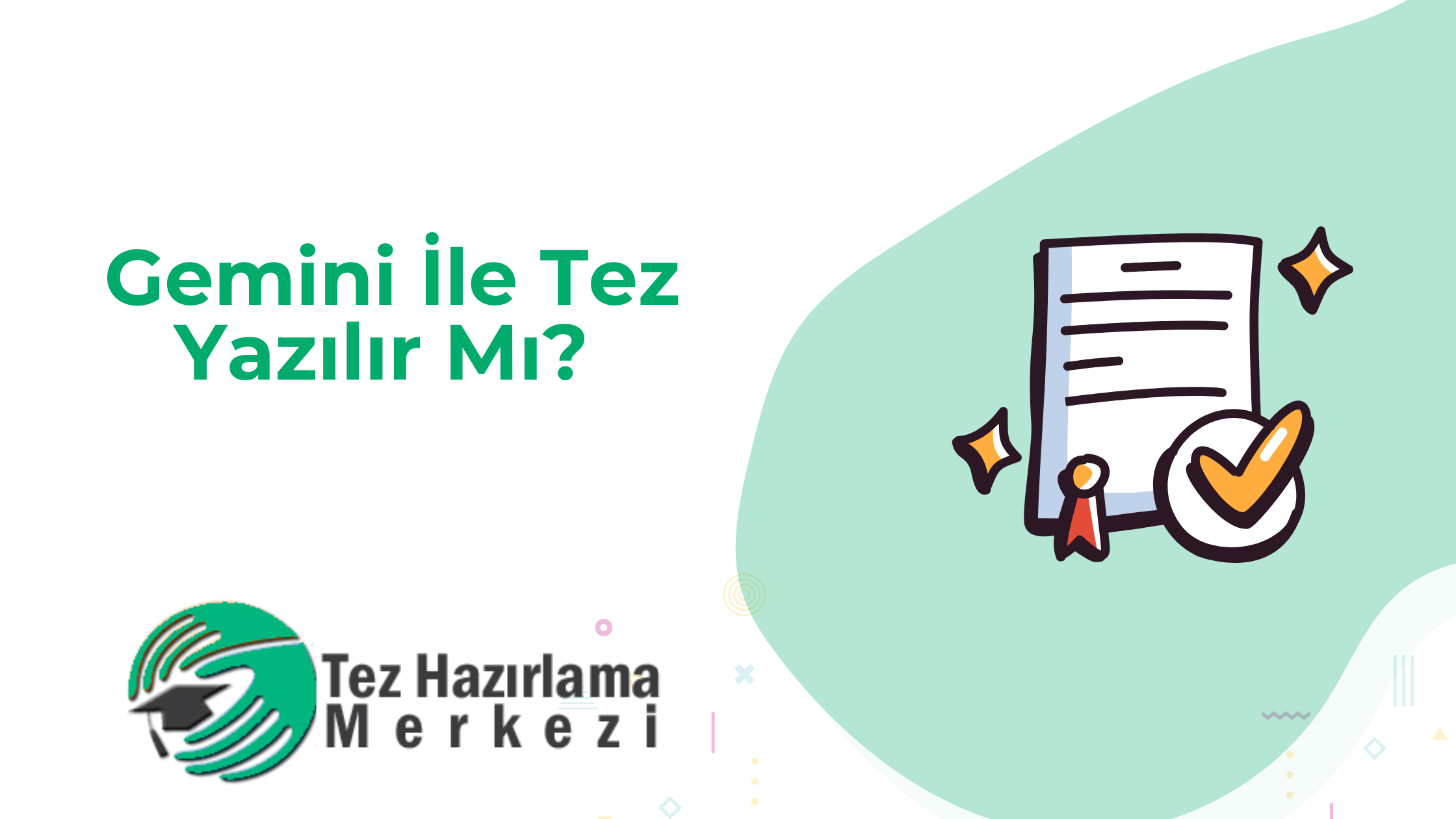 Gemini İle Tez Yazılır Mı?