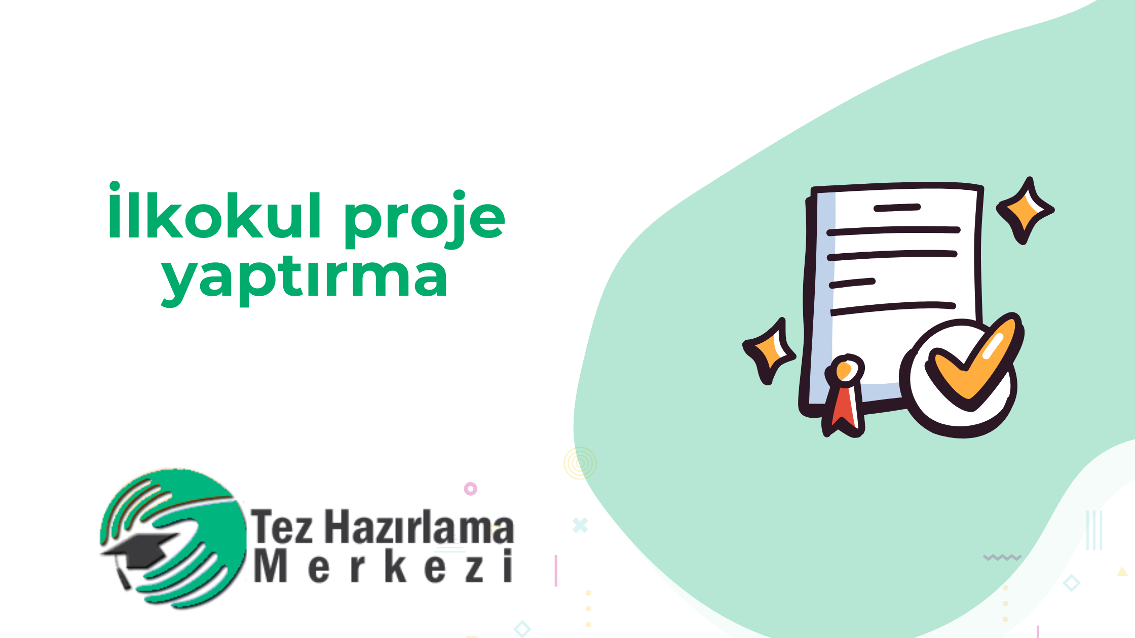 İlkokul proje yaptırma