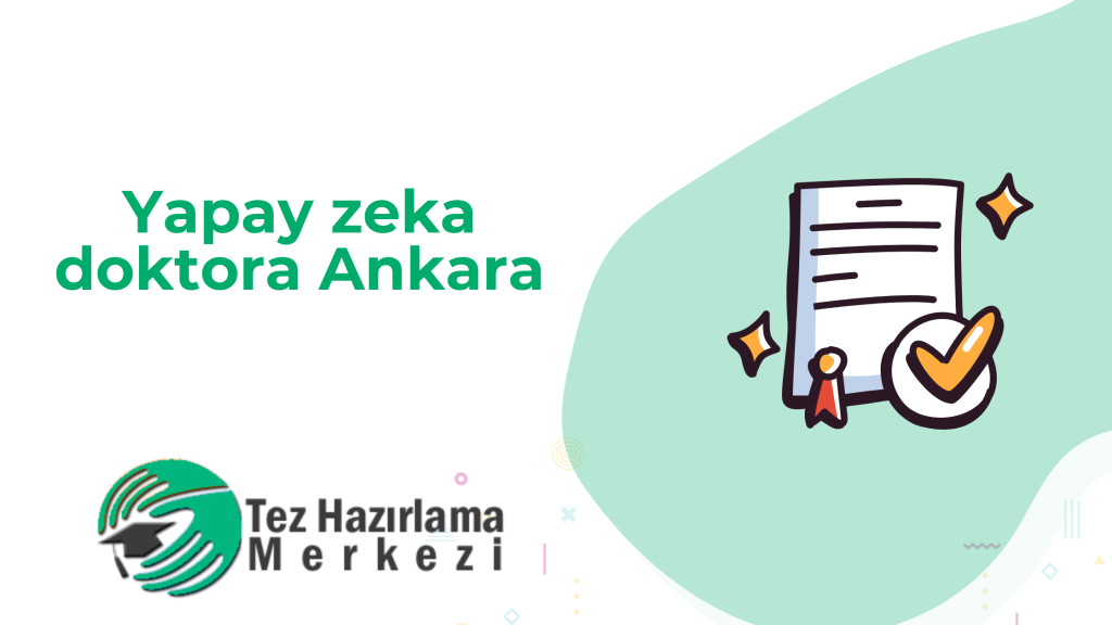 Yapay zeka doktora Ankara