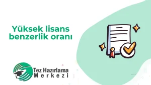 Yu Ksek Lisans Benzerlik Oranı